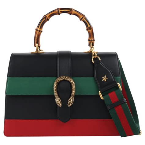 gucci bag red and green|gucci green shopping bag.